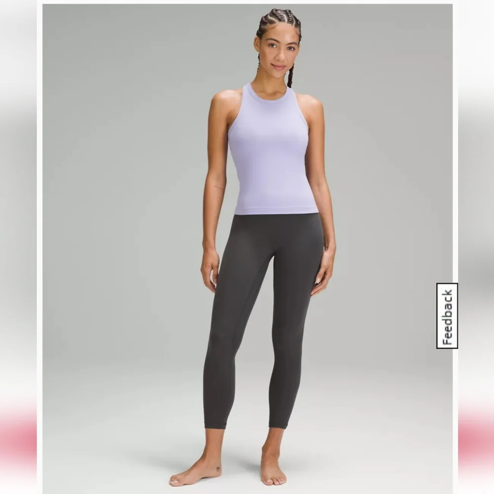 lululemon Align Waist-Length Racerback Tank Top in Lilac Smoke - Picture 2 of 11
